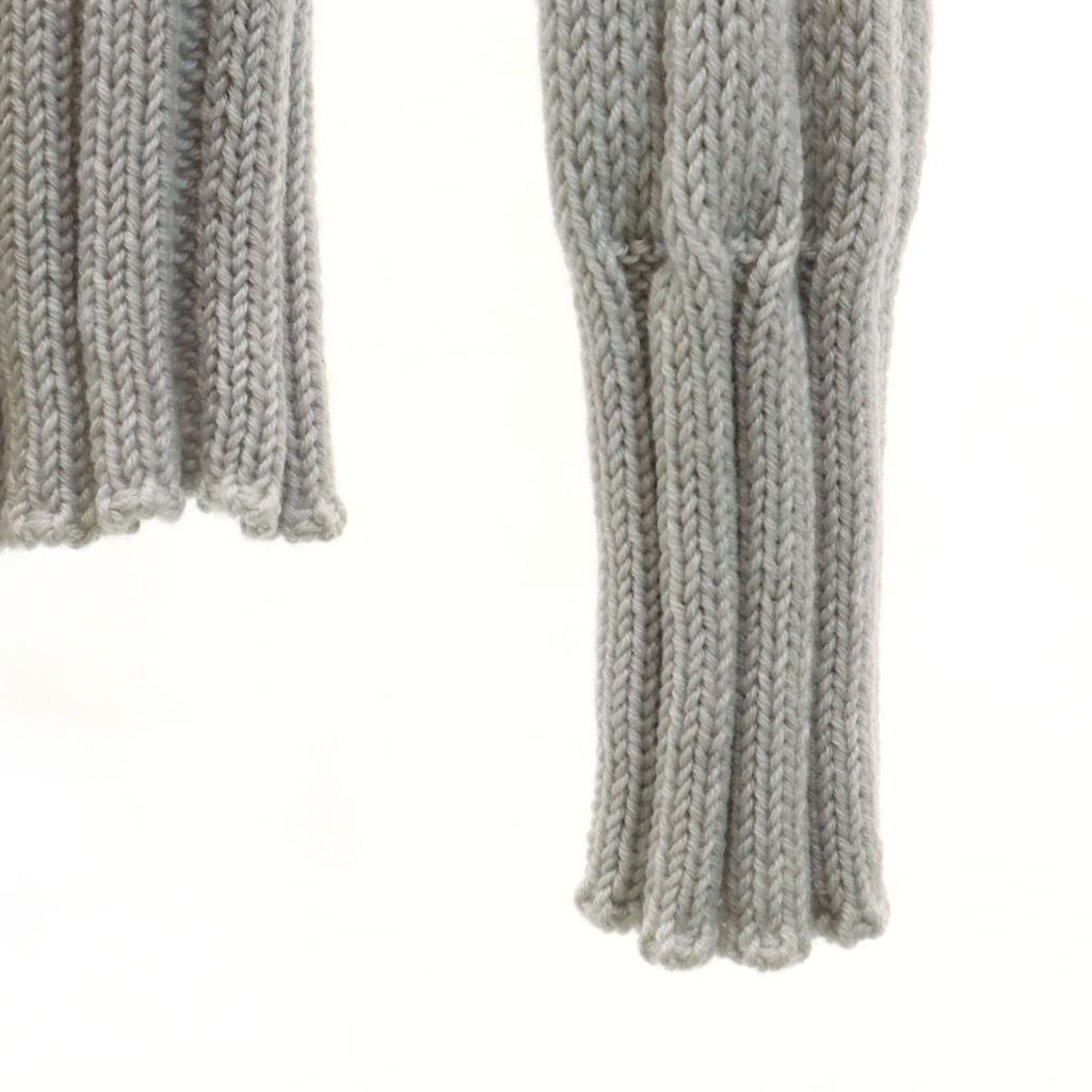 Armani Made In Italy Wool Long Sleeve High Neck Sweater COLLEZIONI Knit Men's Used