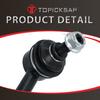 TOPICKSAP 4pcs Front Rear Stabilizer Sway Bar Links Kits for Nissan 350z Infiniti G35 2003 2004 2005 - 2007 2008 2009