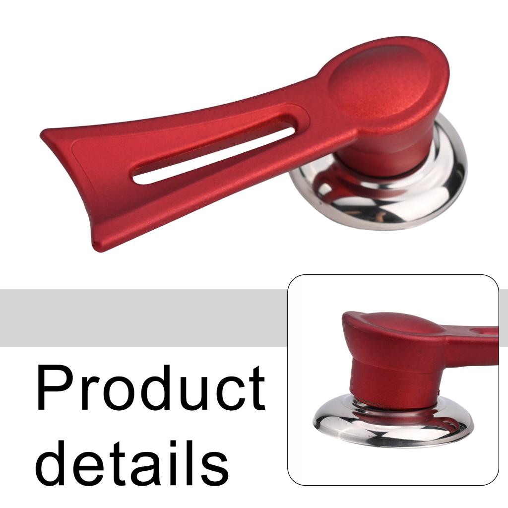 Vertical Pot Lid Handle with Removable Bakelite Design and Stainless Steel Base Providing Rugged Support and Easy Installation