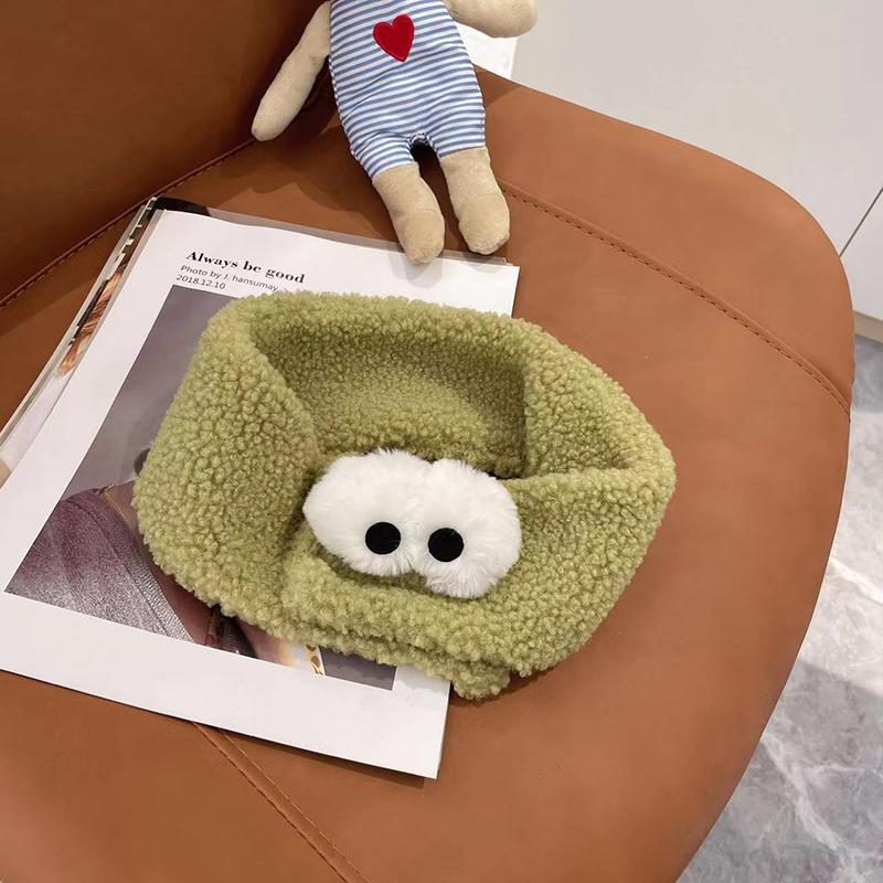 

Забавный большой глаз мягкий эластичный ободок для женщин девочек полотенце повязки для волос банные мытье лица макияж спа широкополый тюрбан аксессуары для волос зелёный