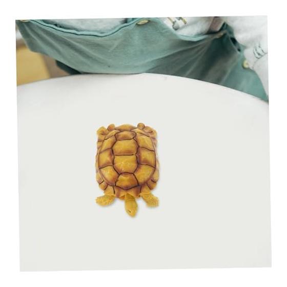 SUPVOX Realistic Plastic Simulation Tortoise Figurine Detailed and Durable for Educational Use and Home Decoration Animal