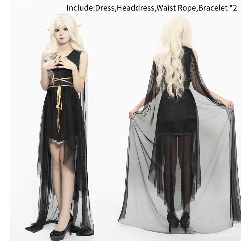 Stunning Egyptian Queen Long Costume For Women Ideal For Role Play And Themed Parties XL