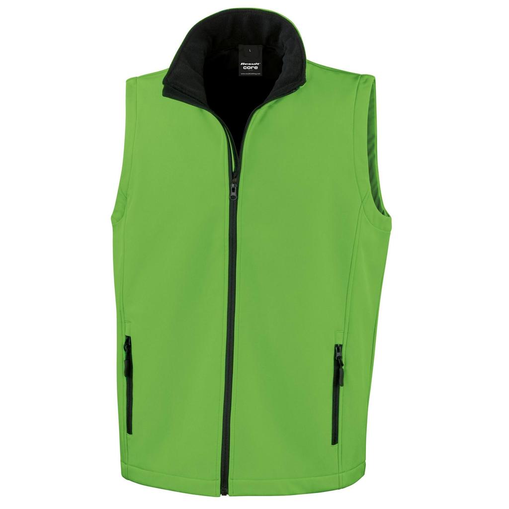 Result Mens Printable Softshell Body Warmer
