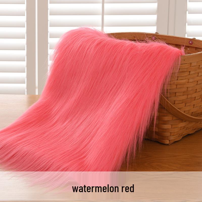 12cm Long Pile Faux Fur Fabric for Cosplay and Fursuit Toys