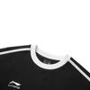 Li Ning Sports Lifestyle Series American High Street Retro Letter Color Block Round Neck Comfortable Breathable Versatile Loose Sweatshirt AWDV397-9