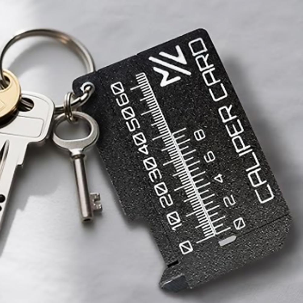 Portable High Precision Vernier Caliper Card Hand Rulers Measurement Tool For Home DIY Small Manual Caliper Within 8cm