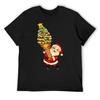 Christmas Cone T-Shirt Vintage Graphic Tee Customs Design Your Own Animal Prinfor Boys Blue Lock Men's T-shirt