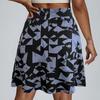 Women Knee Length Skort with Pockets Tennis Golf Athletic Skirt Lightweight Breathable Stretchy Sports Skort for Outdoor Activities