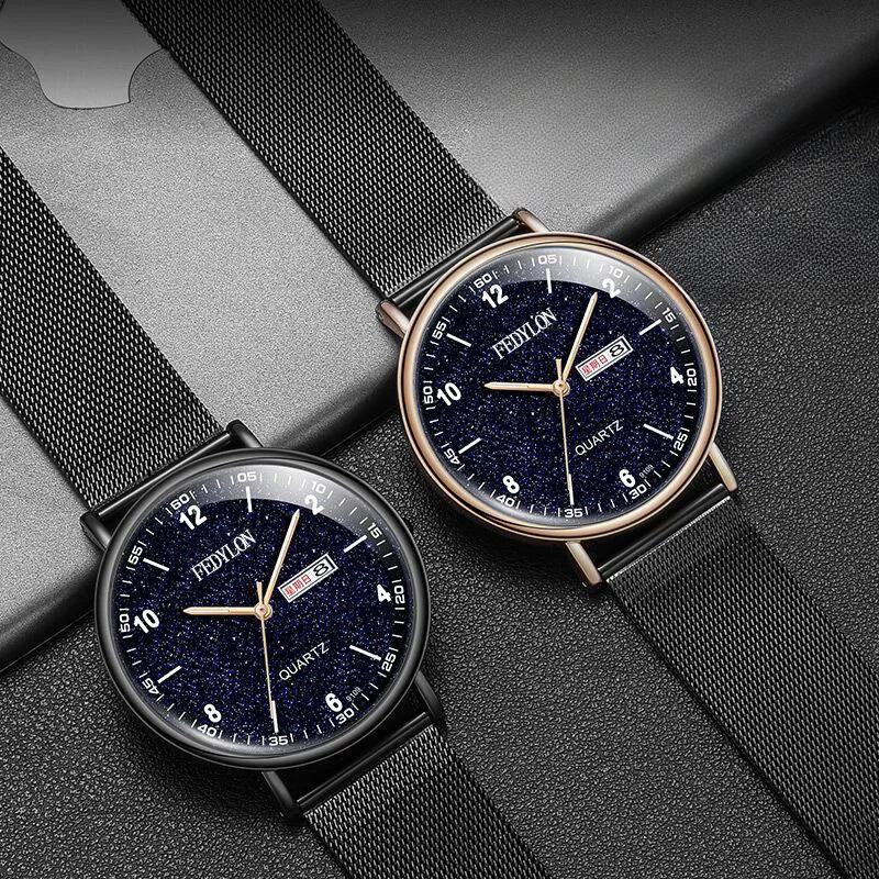 Teenager Watch Men's High School Students Trendy Mechanical Watch Junior High School Students Quartz Waterproof Electronic Watch