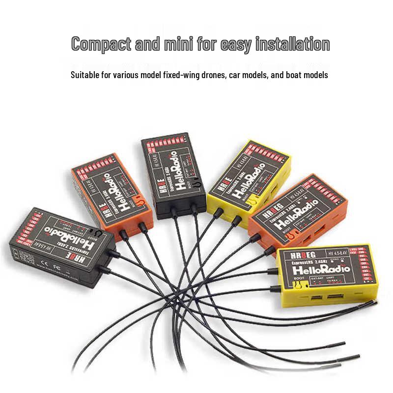 

FPV HelloRadio ELRS 2.4GHz Universal Drone Receiver