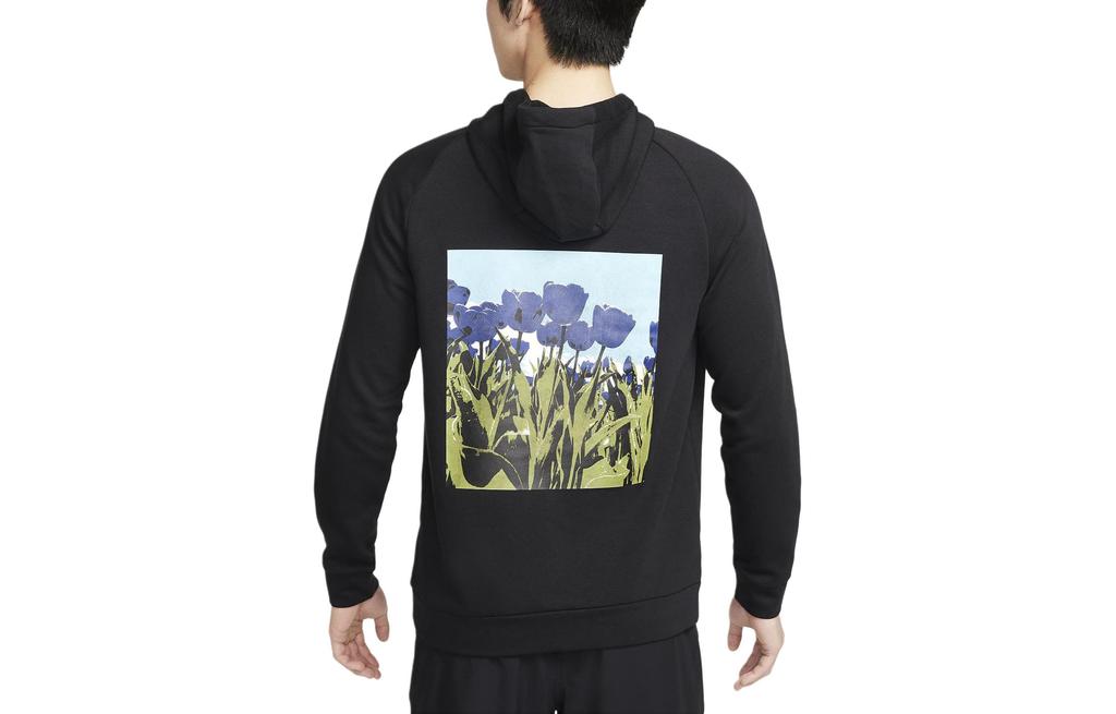 Nike Sweatshirts Men's Black Hooded Moderate Regular FN3286-010