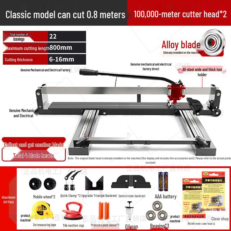 High Precision Manual Tile Cutting Machine
