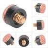 10pcs Leather Billiards Cue Tip Screw-in Ferrules Screw-on Tips Replacement Tips  Replacement Parts