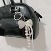 Elegant Phone Charm Chain with Bowknot Designs Versatile Sturdy Acrylics Charm Pendant for Women Ladies Daily Use