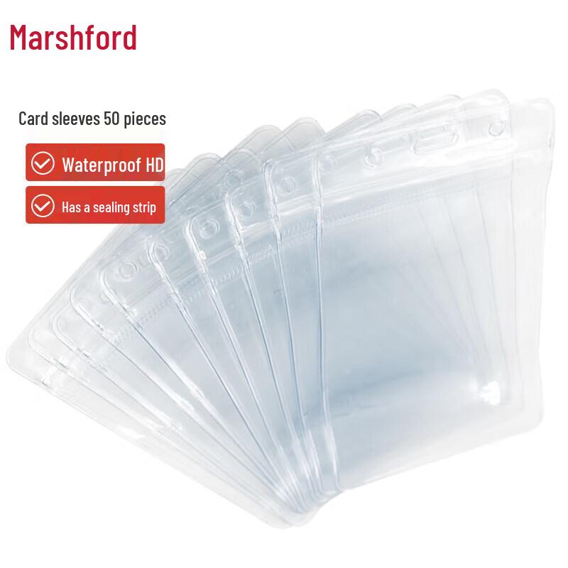 Safety Inspection Card Sleeves (50-Pack)