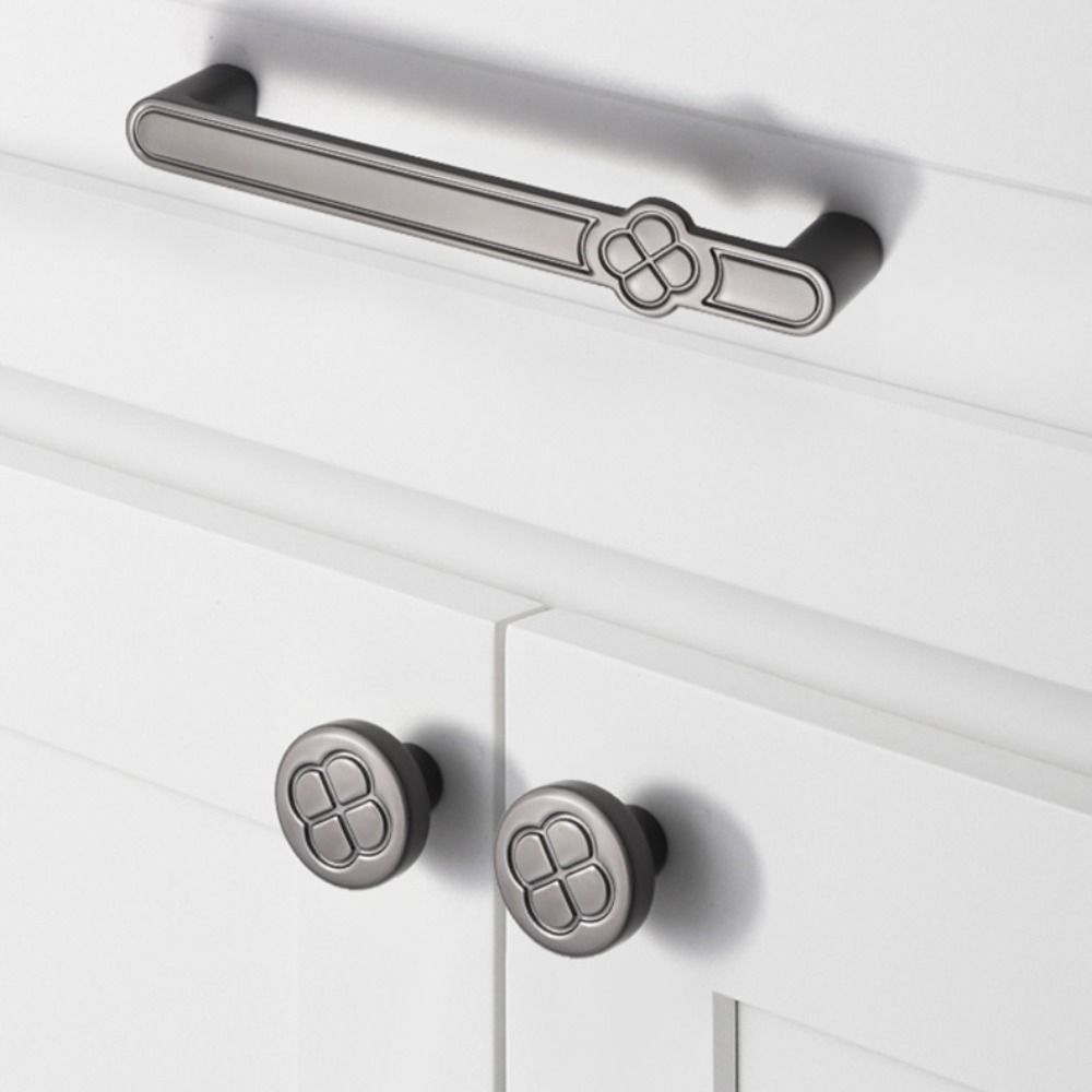 Gold Zinc Zinc Zinc Alloy Drawer Pulls Single Hole Single Hole Handles Chinese Style Cabinet Handles  Drawer