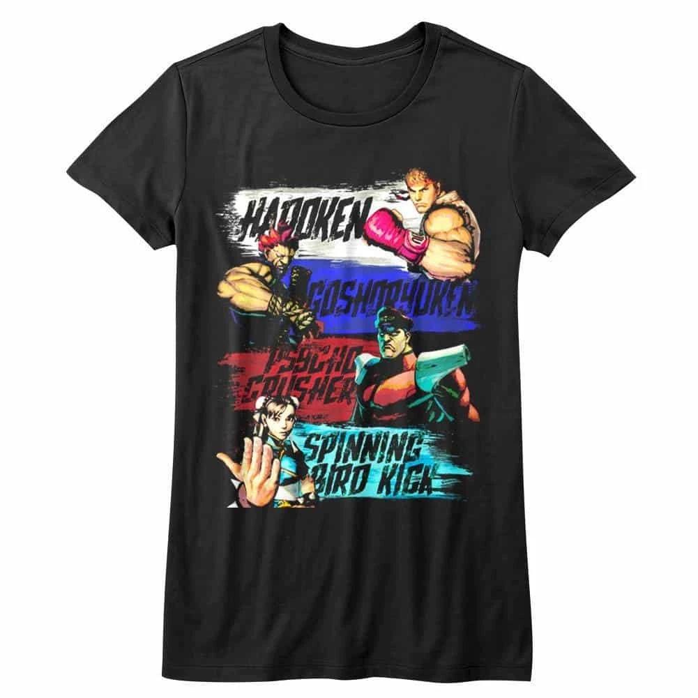 Street Fighter Special Moves Women s T Shirt S