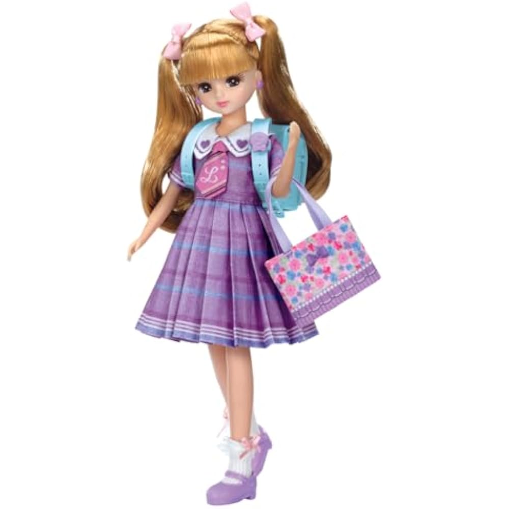 Takara Tomy (TAKARA TOMY) Licca-chan Doll LD-08 Waku Waku 1st grader Licca-chan dress up playhous...