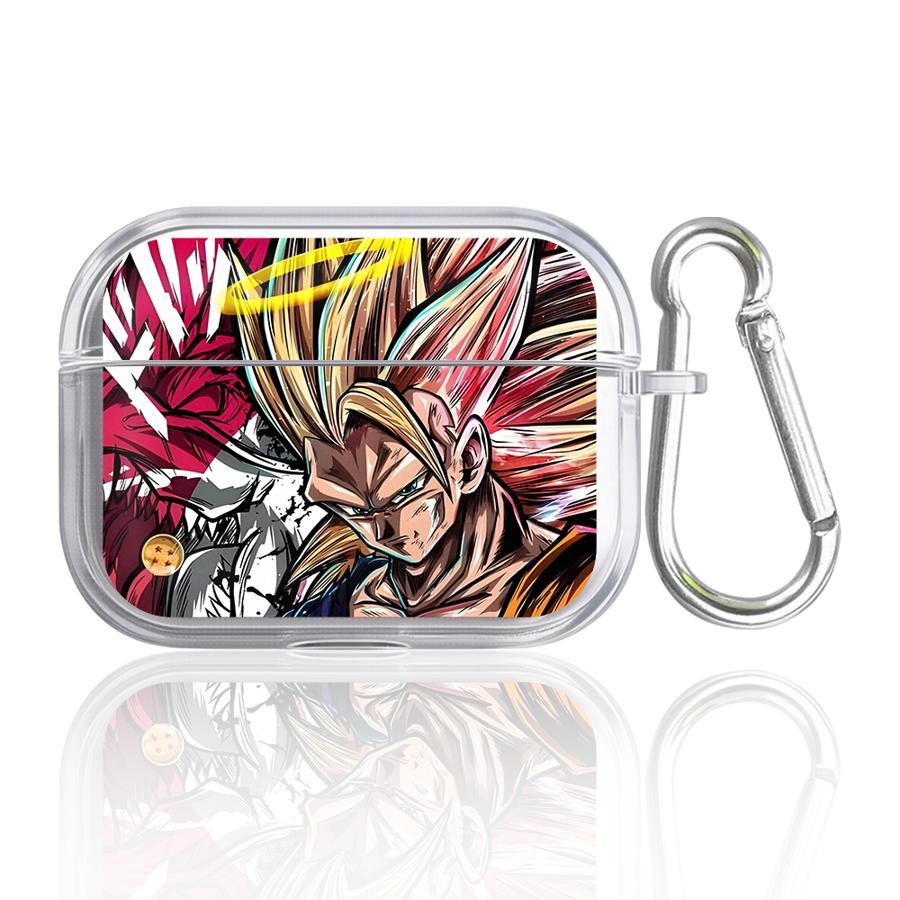 

Clear Earphone Cases Cover Case For Airpods 2 4 Pro 3 Pro2 Pro3 1 Fashion Saiyan Go-Kus Airpods Pro 2