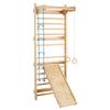 Schwedische Sprossenwand Kletterwand 5 in 1 Holz Indoor Spielplatz Kletterspielzeug