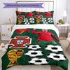 Cristiano Ronaldo Bedding Set Breathable Duvet Cover with Pillowcases Decorative Bed Linen for Bedroom Home Decoration Birthday Gift