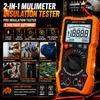 ZOYI High Precision Megohmmeter Multimeter 2-in-1 1000R Insulation Tester Electrician 1000V for New Energy Electrical
