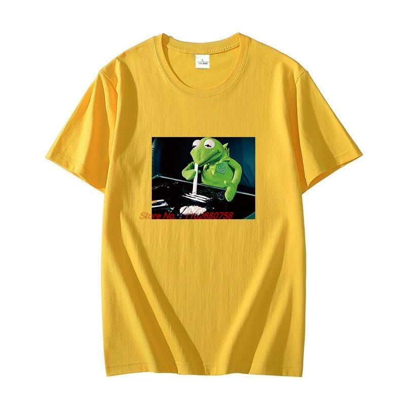 Funny Frog Fashion Graphic T Shirts Cotton New In Tops And Tshirts Summer Tops  Tshirt New Arrival Goods Printed Tshirt