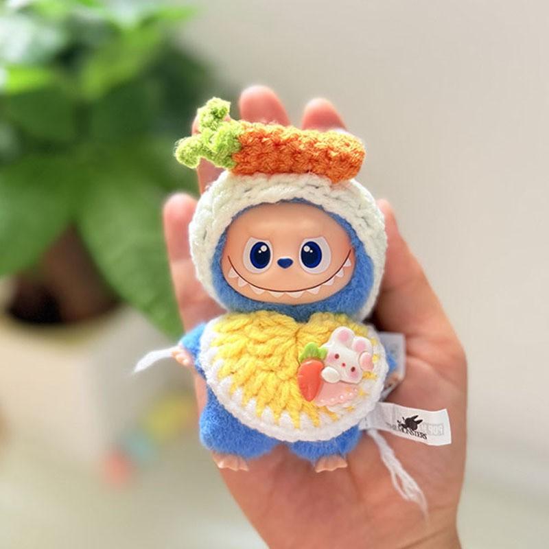 10Cm Mini 4.0 Oblečenie Vianočný Elf Plášť Plášť Rabub 4. Generácia Detské Oblečenie Prívesok