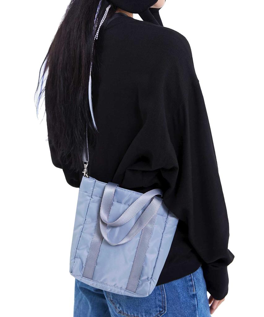 C Wear By The Genius Nylon Tote Bag Mini Light Grey