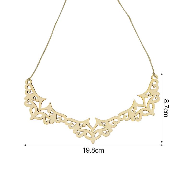 

3 шт. Деревянная подвесная подвеска на Ид Мубарак, украшение на Рамадан Карим, подарок на ислам, мусульманское украшение для домашнего стола, товары для рукоделия и вечеринки