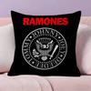 Band Punk RRamones anime Kissenbezug Dekokissen Sofa Heimdeko Hülle Kissenbezüge