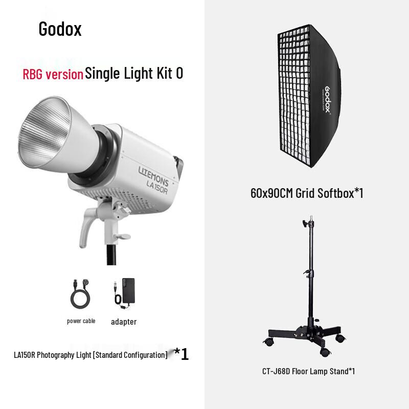 Godox LA150R Full-Color RGB LED Video Light Kit