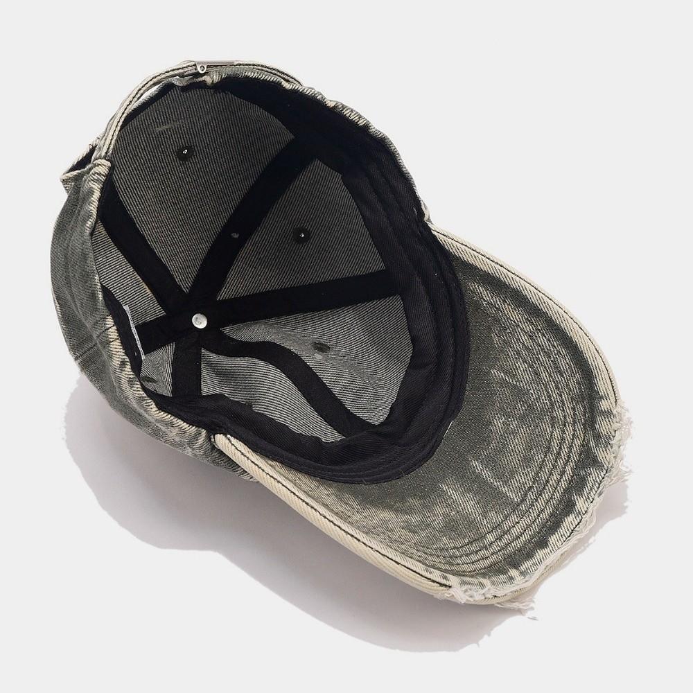 Adjustable Washed Baseball Cap Breathable Sun Protection Cap New Duckbill Hat