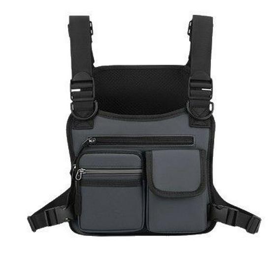 Men's Tactical Workwear Chest Bag - Trendy & Functional Outdoor Sports Vest