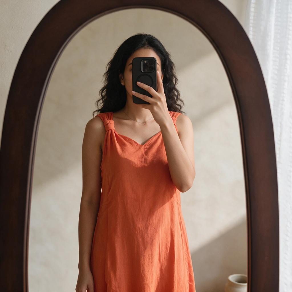 Summer Dress for Women Cotton Maxi Dress V-Neck Sleeveless A-Line Casual Beach Dress