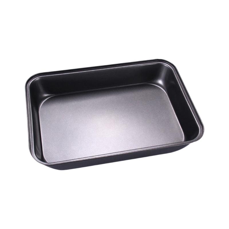 Rectangular Cake Pan Deep Baking Sheet Nonstick Coating Bakeware Roasting Tray for Toaster Oven Kitchen Turkey Pan