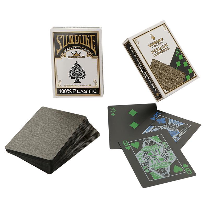 Custom Waterproof PVC Playing Cards - Ideal for Outdoor Entertainment and Party Decor