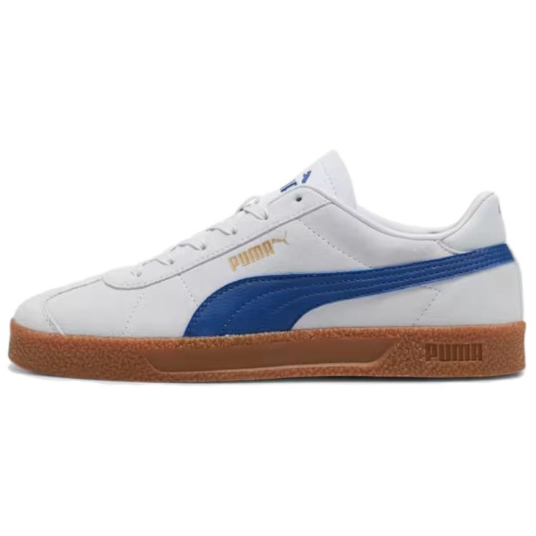 

Puma Club Trainers Lightweight Comfortable Low-Top Sneakers Unisex sneakers White Blue 381111-26 35.5