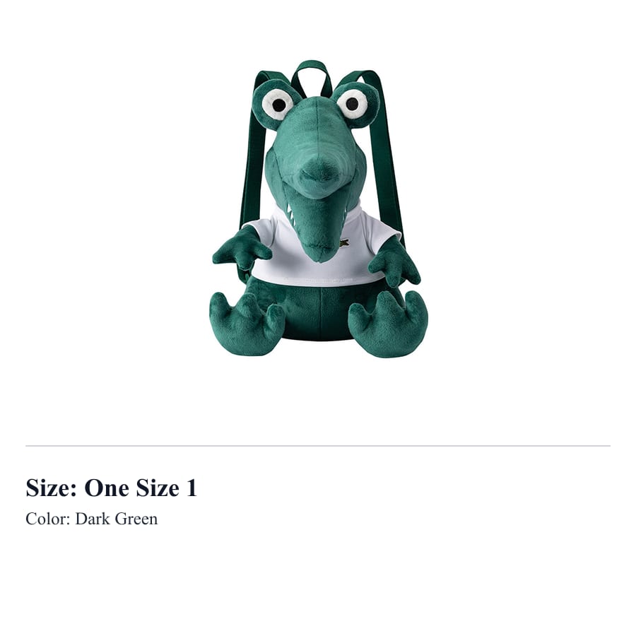 LACOSTE Backpacks Dark Green NJ0021CO