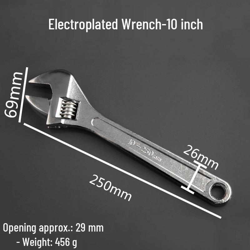 Multifunctional Insulated Mini Adjustable Jaw Wrench Set with Short Handle - Free Shipping