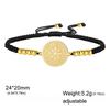 Wikinger Runenkompass Armband Nordische Talisman Edelstahl Verstellbare Kette Amulett Spirituelles Schutzsymbol Schmuck Geschenke