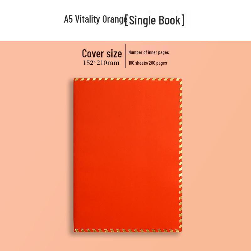 Customized A5 Leather Notebook Gift Set with Logo Engraving