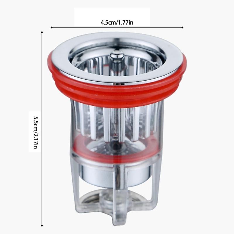 4pcs not Clog Magnetic Suction Floor Drain Plugs Floor Drain Shower Waste Water Drainer for Odor Frees Living space