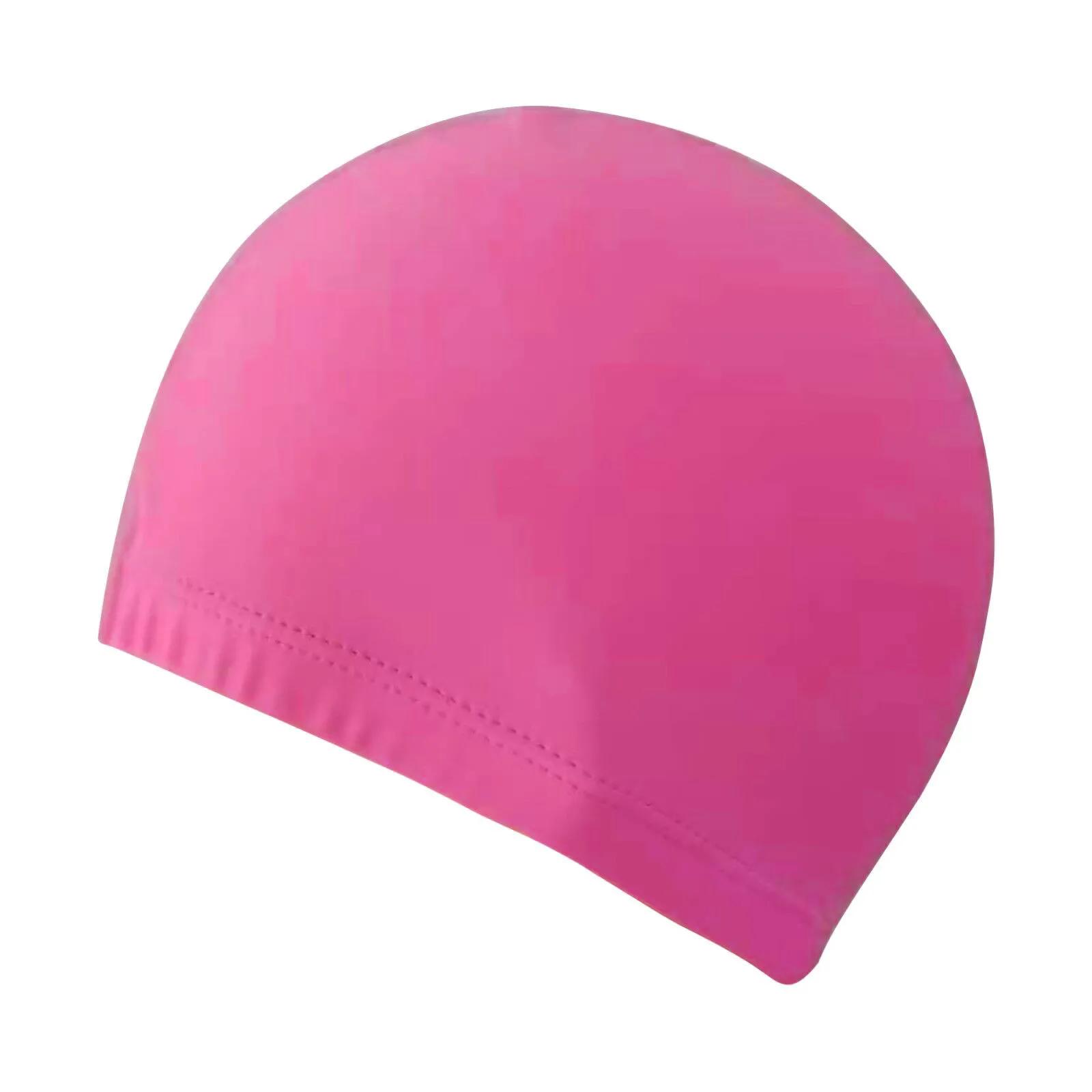 Swimming Cap Elastic Nylon Ear Guards Long Hair Pool Cap Slim Swimming Cap Swimming Accessories