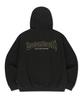 Brownbreath Oxford Hood Zip Up - Black