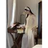 Summer Knitted Sunscreen Women Blouse Hollow Out See Through Pullover Sweater Bat Sleeve Shawl Top Loose Casual Simple Covers Up Irregular Long Shirt