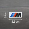 Cloth Embroidered Stickers HOOk&LOOP Clothing Hole Patch Decal For BMW M Power 1 3 5 7 Series Jacket Backpack Decor Accessories GB2