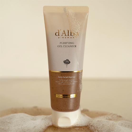 d'Alba Gel Nettoyant Purifiant à la Truffe Blanche 80 ml