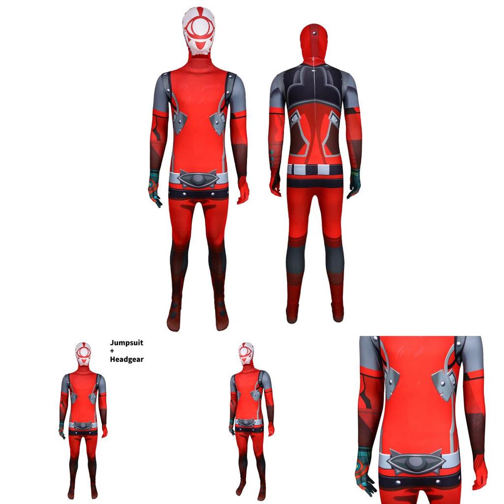 The Legend Of Zelda Tears Of The Kingdom Ignotus Cosplay Jumpsuit With Polyester Fabric For Game Role Play