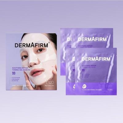 Soothing Repair Toning Gel Mask 1 Box (4 Sheets)